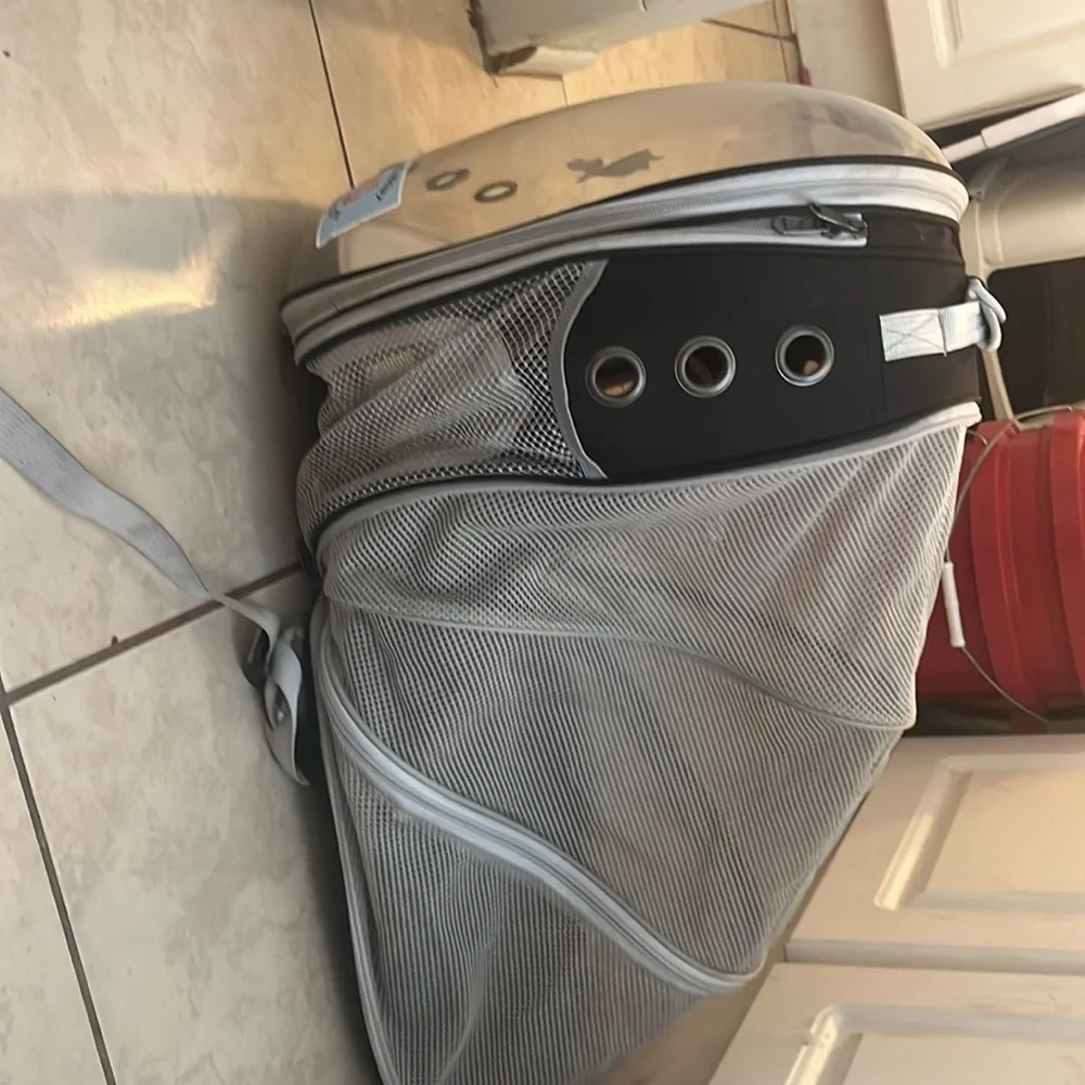 Extendable cat back pack